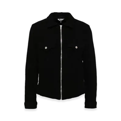 BLACK COMME des GARCONS Zip-Up Jacket "Black"