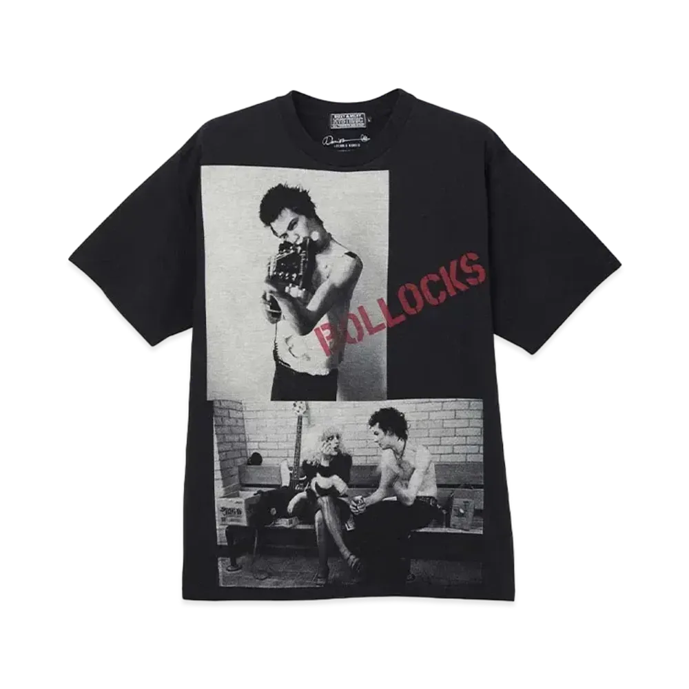 HYSTERIC GLAMOUR Dennis Morris/Sid And Nancy Tee "Black"