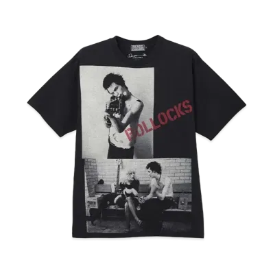 HYSTERIC GLAMOUR Dennis Morris/Sid And Nancy Tee "Black"