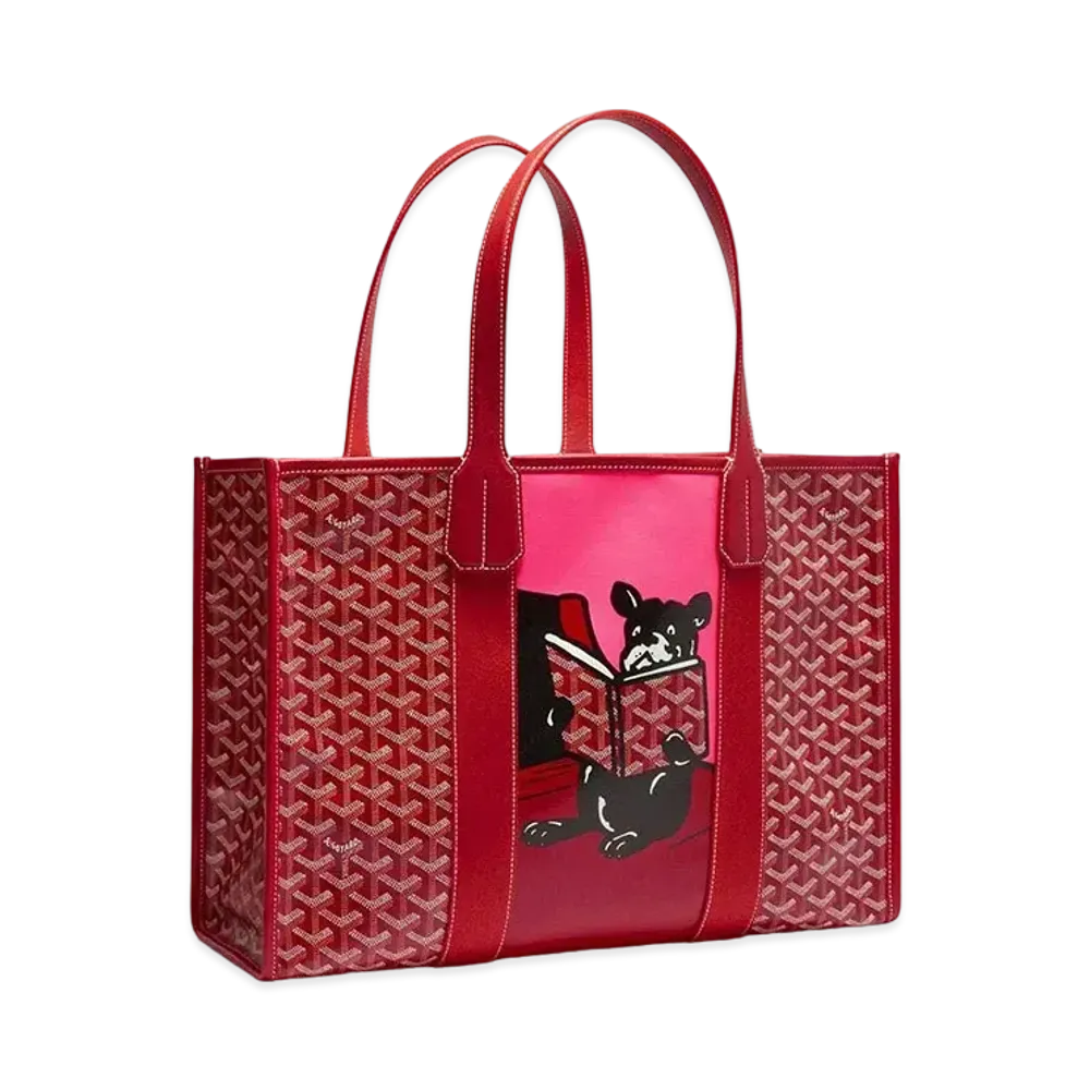 Goyard Villette Tote Bag "Red"