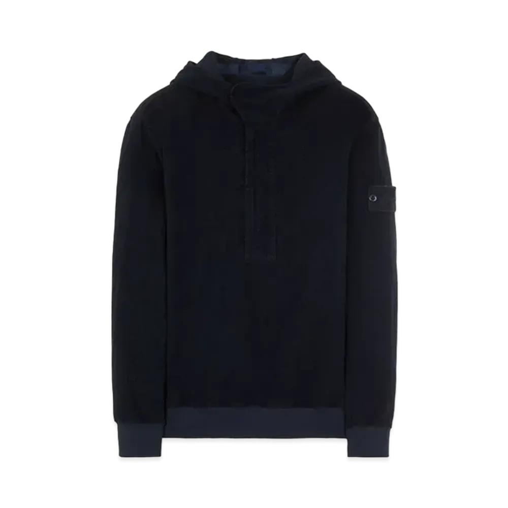 Stone Island 667F3 COTTON NYLON MOLESKIN-TC_GHOST PIECE "Blue"