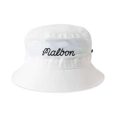 BEAMS x MALBON GOLF Exclusive Ying Yang Logo Nylon Hat "White"