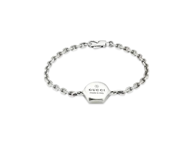 GUCCI Trademark Bracelet "Silver"