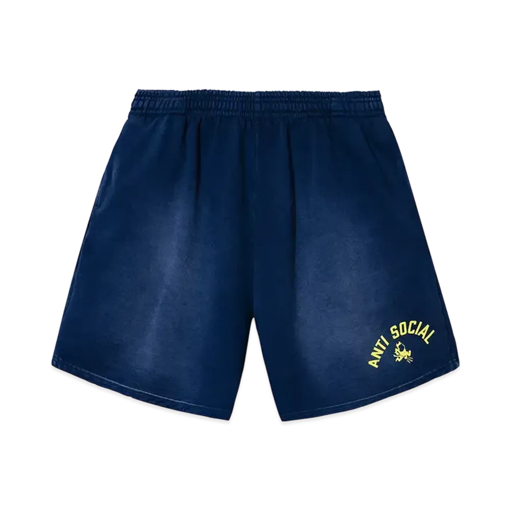 ANTI SOCIAL SOCIAL CLUB Devil's Playground Shorts "Vintage Wash Navy"
