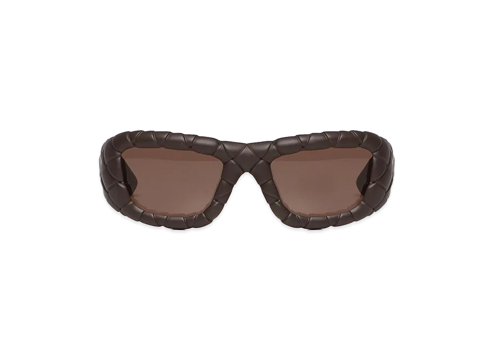 Bottega Veneta Women's Acetate Sunglasses "Brown"