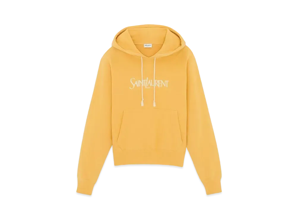 Saint Laurent Women's Saint Laurent Oversized Hoodie
 "Yellow/Natural"