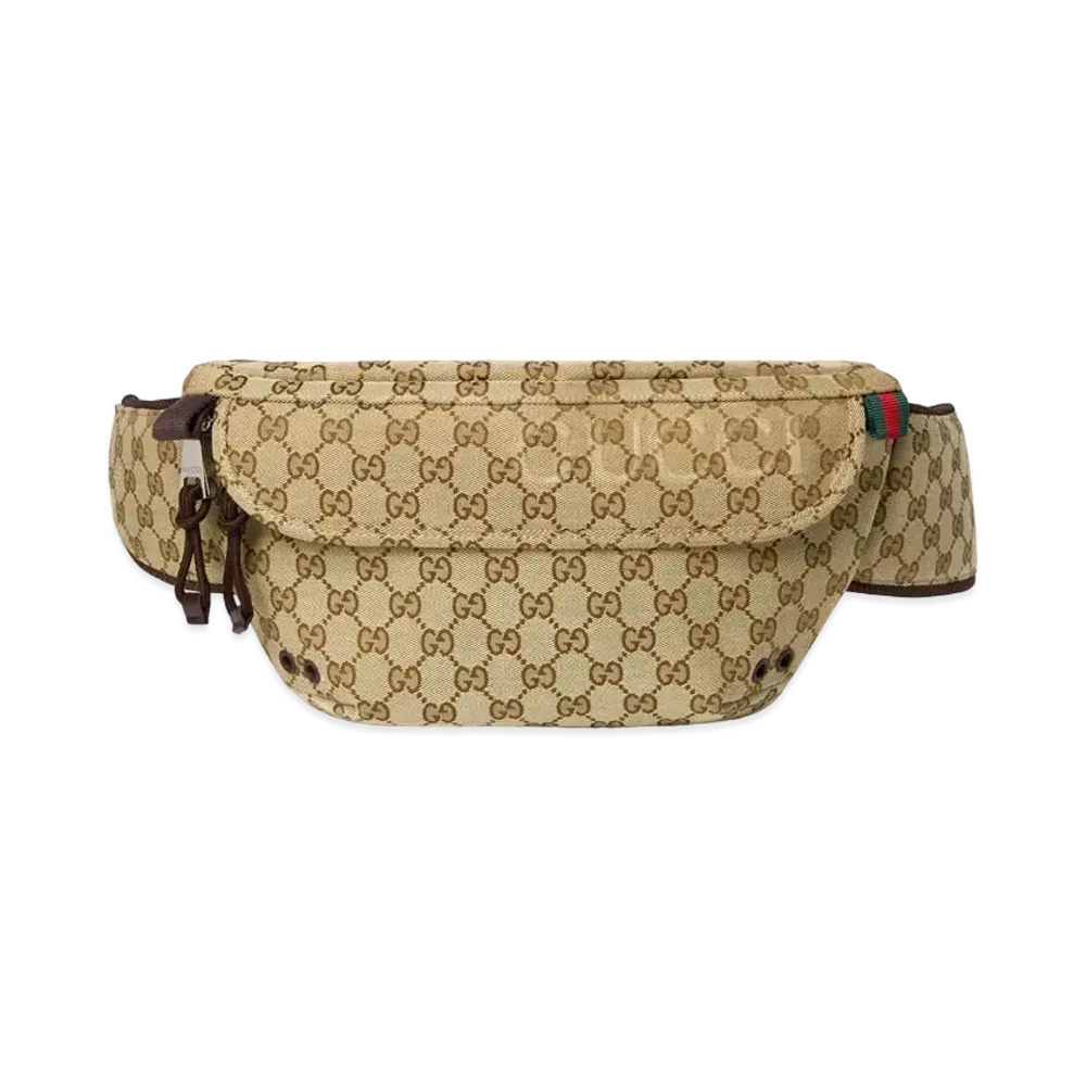 GUCCI Small GG Belt Bag "Beige/Ebony"