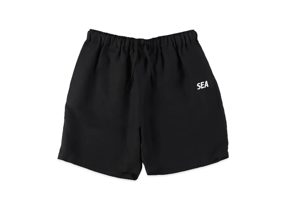 WIND AND SEA Sea Linen Short "Black"