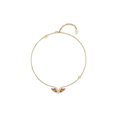 Louis Vuitton Corie Essential V California Dreaming Necklace "Gold"