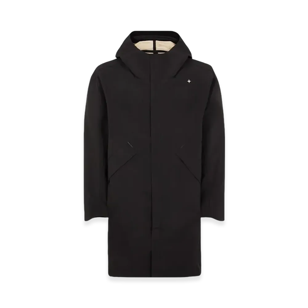 Stone Island 702G1 Stellina 3L Nylon Long Parka - 23FW "Black"