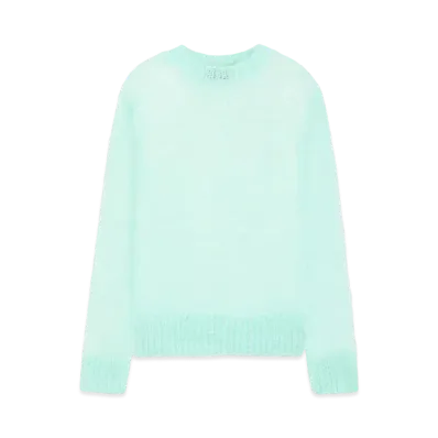 WE11DONE Open Knit Sweater "Mint"