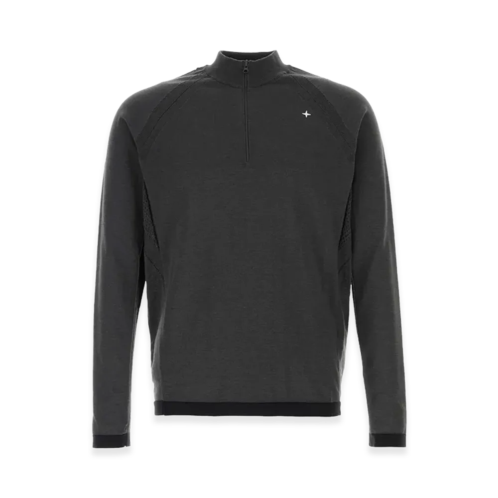 Stone Island Charcoal Wool Blend Sweater "Grey"