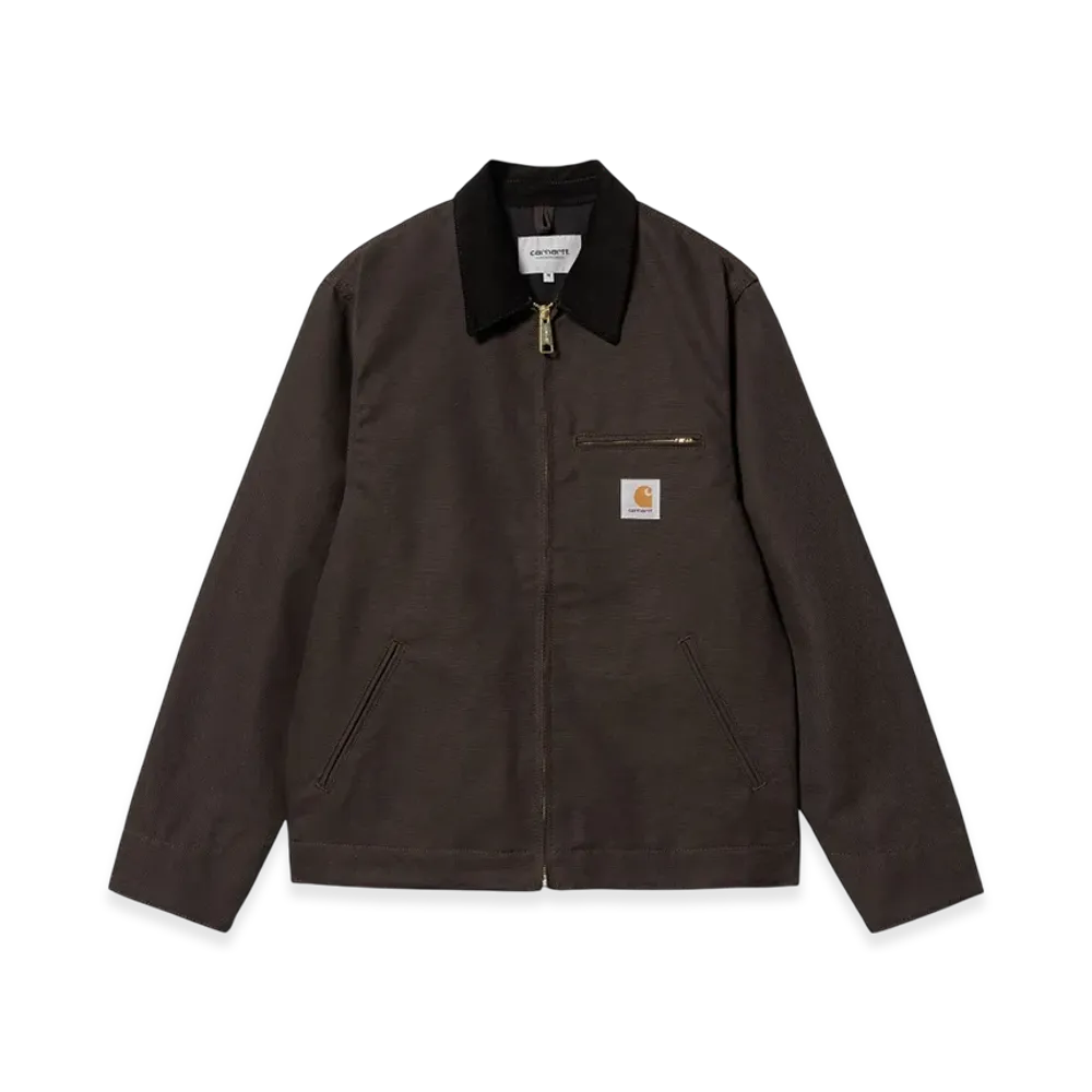 Carhartt WIP Organic Cotton Dearborn Canvas Detroit Jacket "Tobacco/Black"