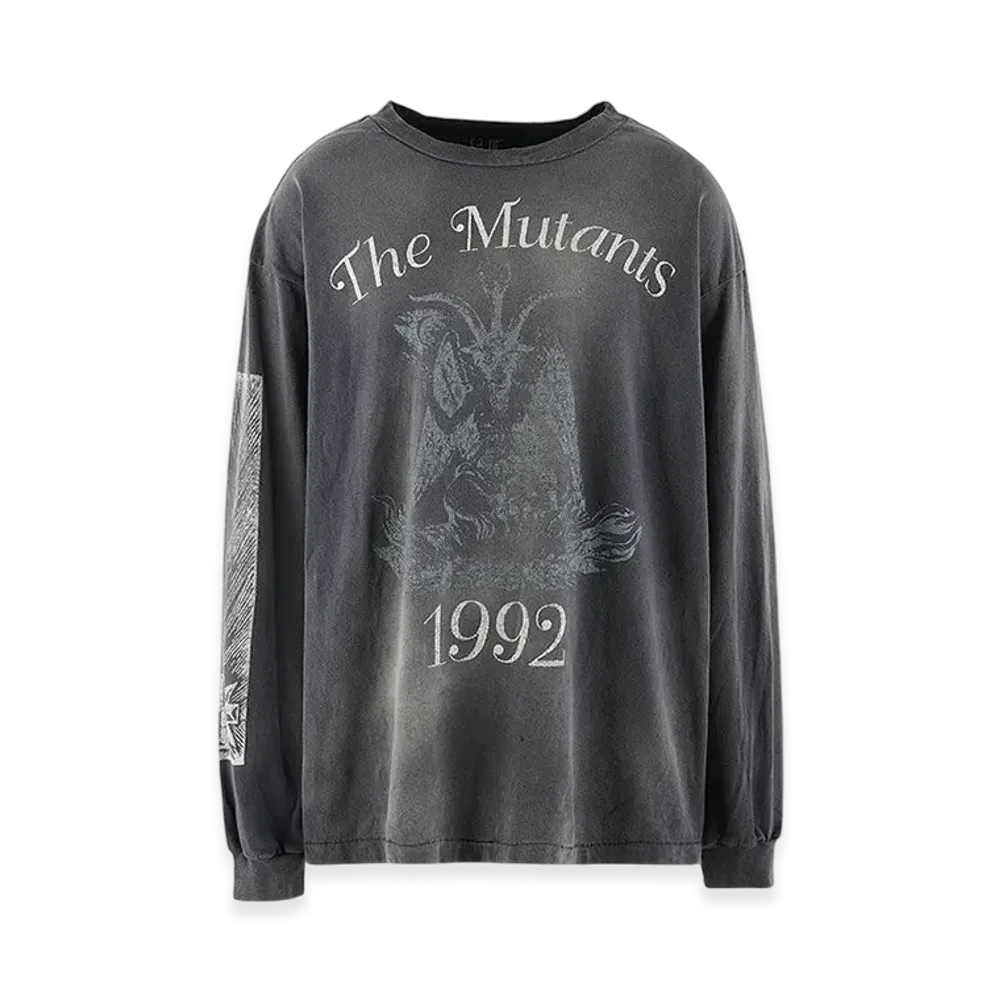 Saint Mxxxxxx LS Tee Burn Of Earth "Black"