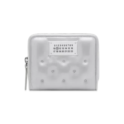 Maison Margiela Glam Slam Embroidered Wallet Small "Glacial"