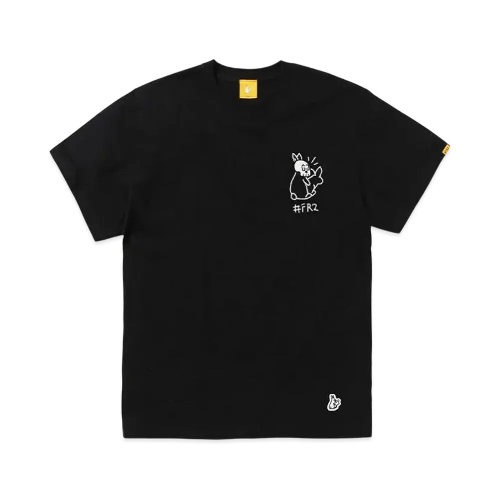 FR2 Trevor Andrew Aka Guccighost #Fr2 Embroidery T-Shirt "Black"
