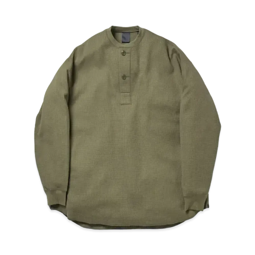 DAIWA PIER39 Tech Thermal Henley Crew L/S "Dark Olive"