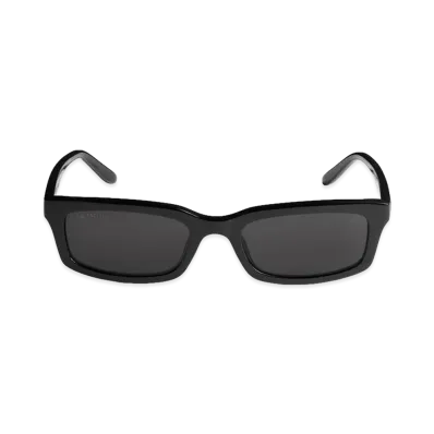 BALENCIAGA Daily Rectangle Sunglasses "Black"