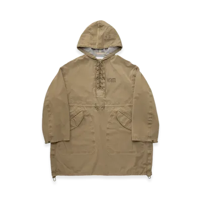 visvim Chinook Poncho 3L DMGD "Khaki"