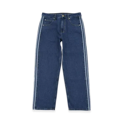 adidas Firebird Adicolor Denim Pants "Indigo"