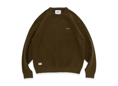 WTAPS Sign-MG / Sweater / Nyco "Olive Drab"