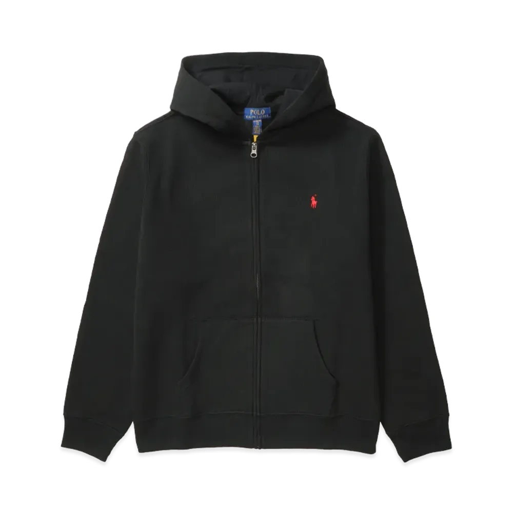 Polo Ralph Lauren Fleece Full-Zip Hoodie Kids "Poloblack"