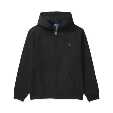 Polo Ralph Lauren Fleece Full-Zip Hoodie Kids "Poloblack"