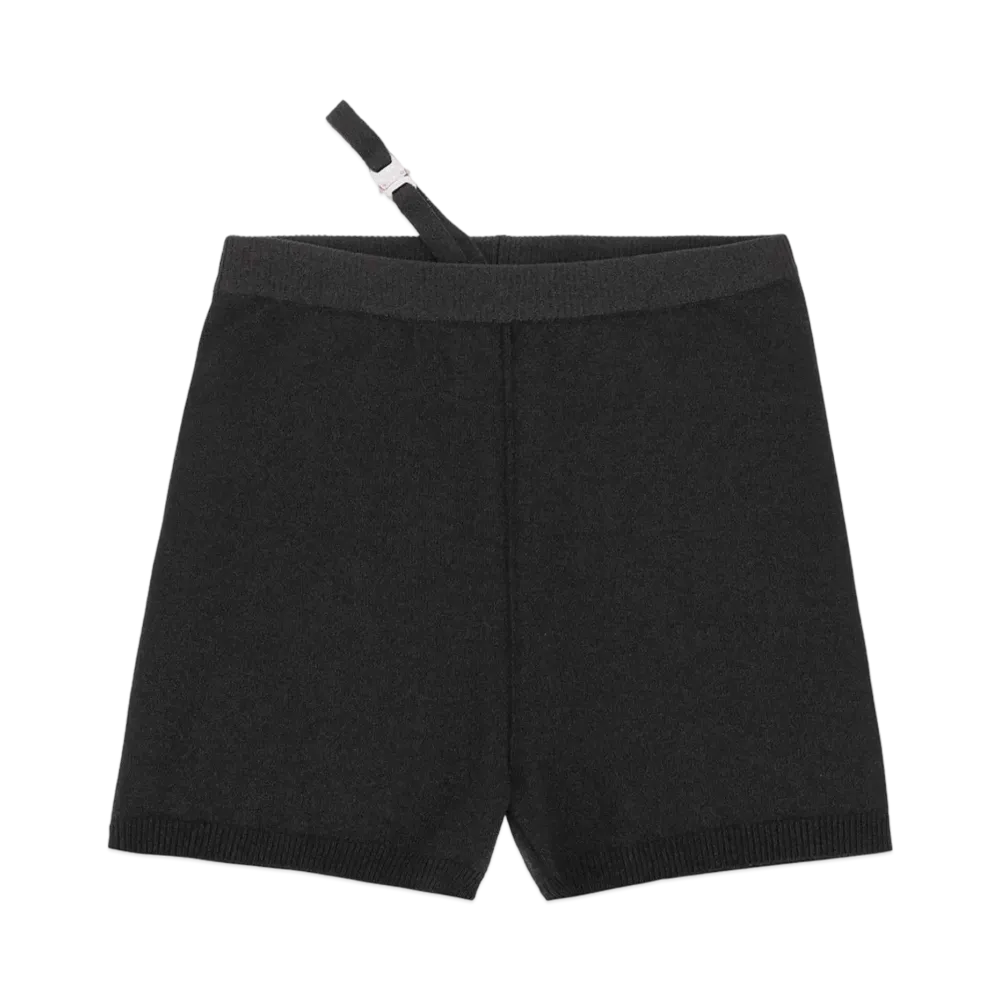 1017 ALYX 9SM Knit Buckle Short "Black"