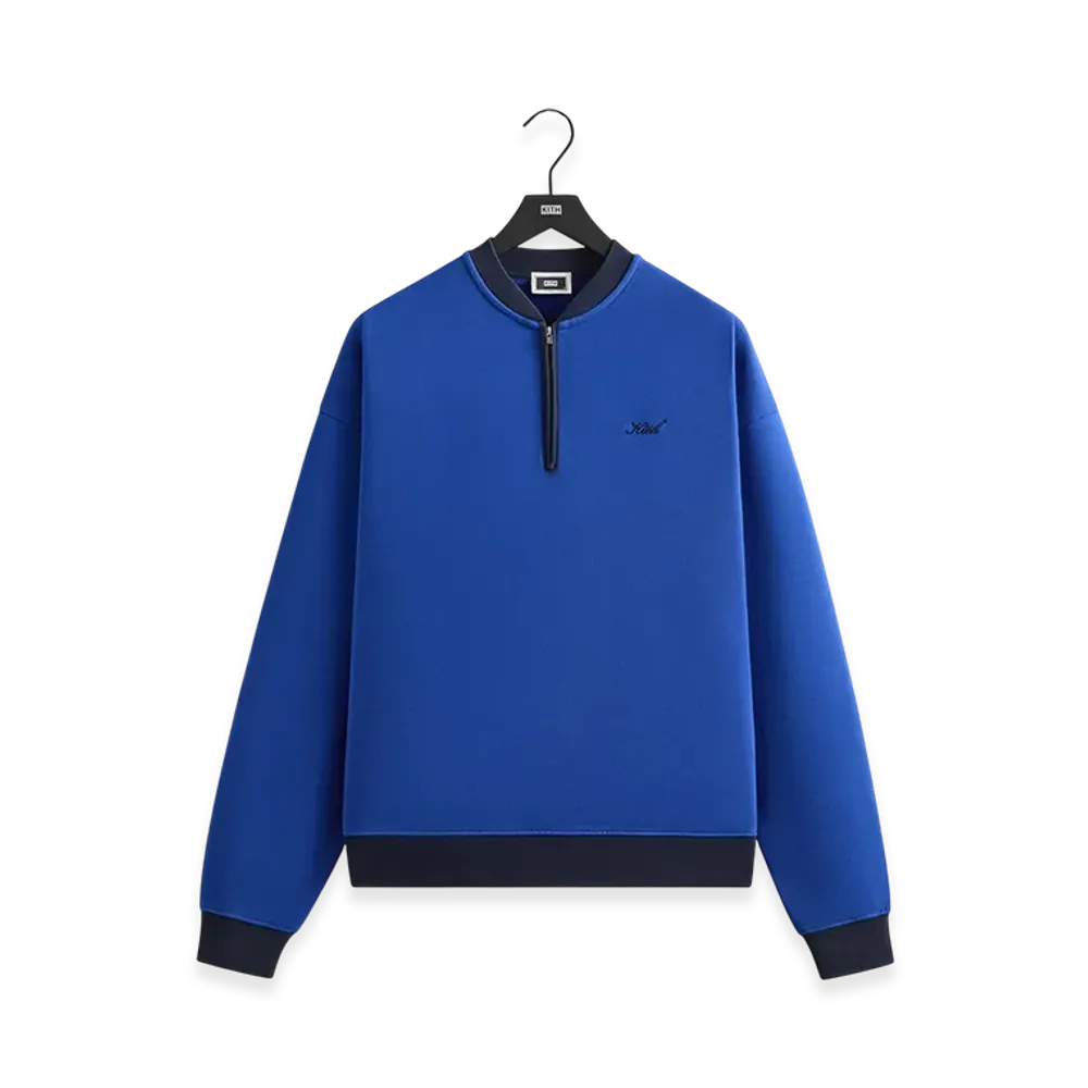 Kith Quarter Zip Terry Nelson Crewneck "Cyclone"