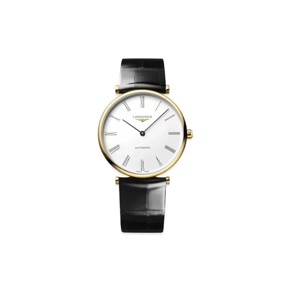 Longines La Grande Classique de Longines 38.00mm "White/Yellow/Black" L4.918.2.11.2