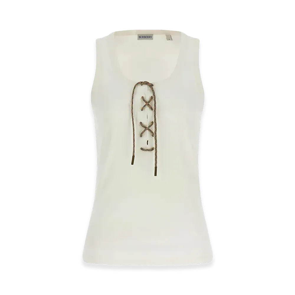 Burberry Women's Cleo Tank Top "White"