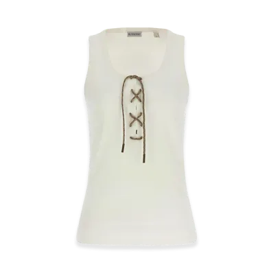 Burberry Women's Cleo Tank Top "White"