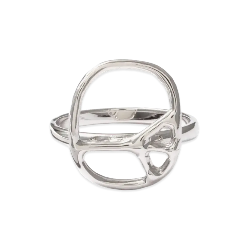 NEEDLES Peace Ring / Small - 925 Silver "Silver"