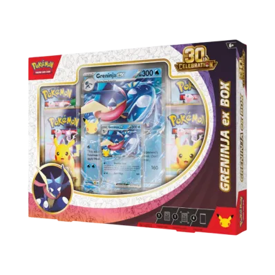 ポケモンカードゲームMEGA(英語版) ポケモンexボックス「30th CELEBRATION ゲッコウガex」