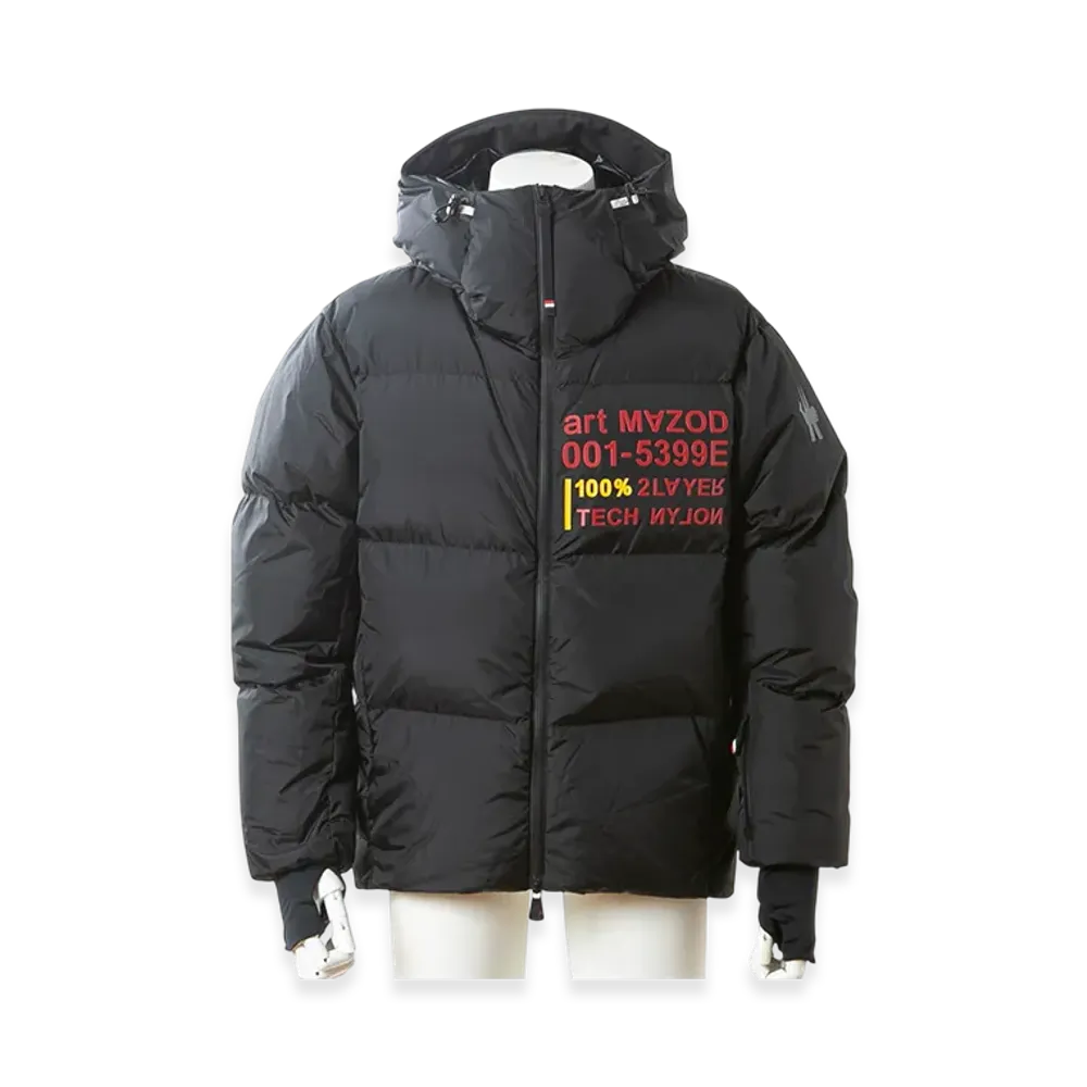 Moncler Grenoble Men's Short Down Jacket Mazod "Black"