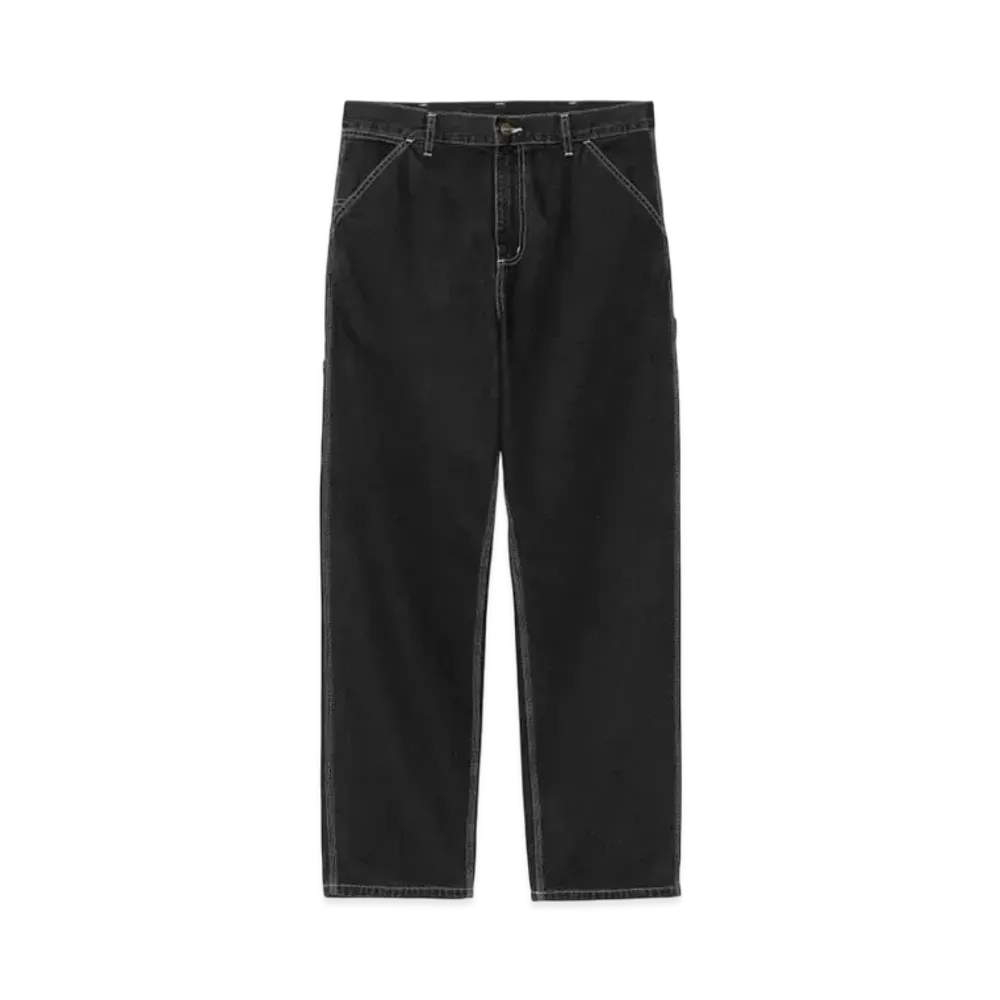 Carhartt WIP Single Knee Pants "Black Rinsed"