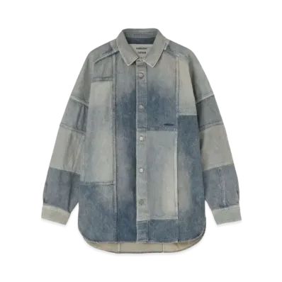 AMBUSH Patchwork Denim Shirt "Washed Blue"