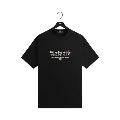 Kith for Peanuts Gang's All Here Tee "Black"