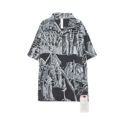SHINYAKOZUKA S/S SHIRT AS CANVAS "BLACK"