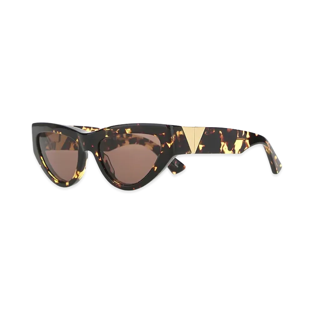 Bottega Veneta Women's Acetate Angle Sunglasses "Multicolor"