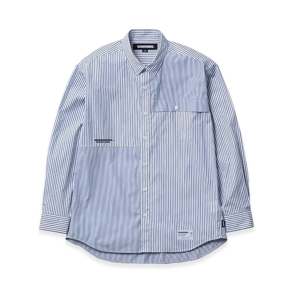 NEIGHBORHOOD Multi Stripe Shirt LS "Blue"