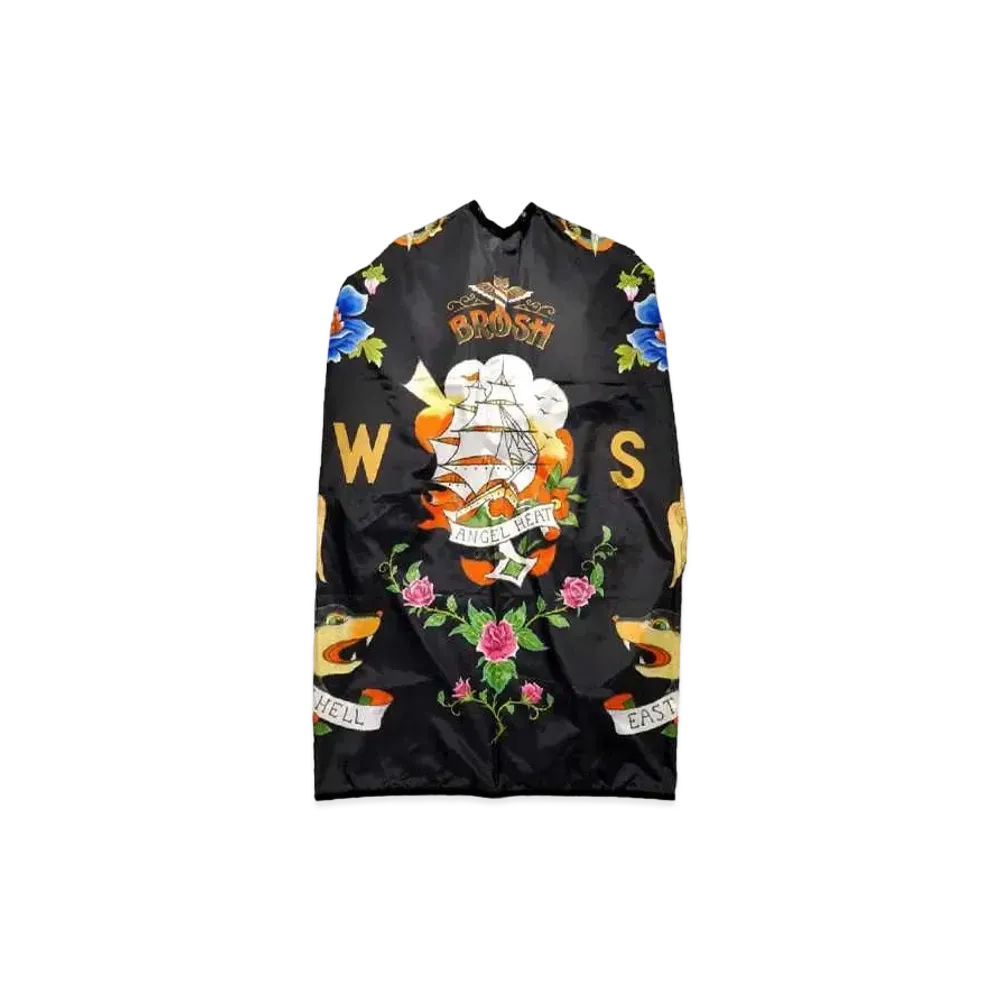 WILDSIDE Yohji Yamamoto x BROSH Cut Cloth (Tattoo) "Black"