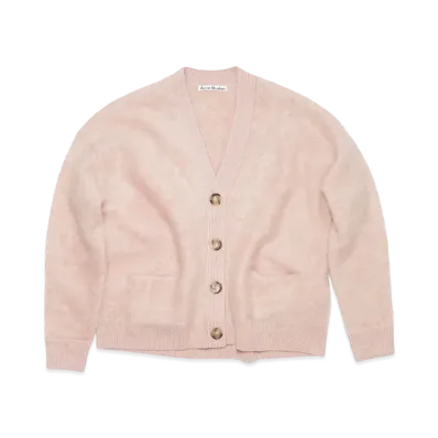 Acne Studios Wool Mohair Cardigan "Denim Blue"