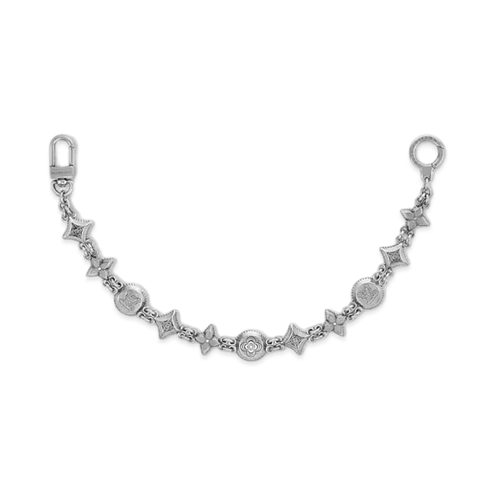 Louis Vuitton Western Chain Belt and Bag Charm "Aged silver"
