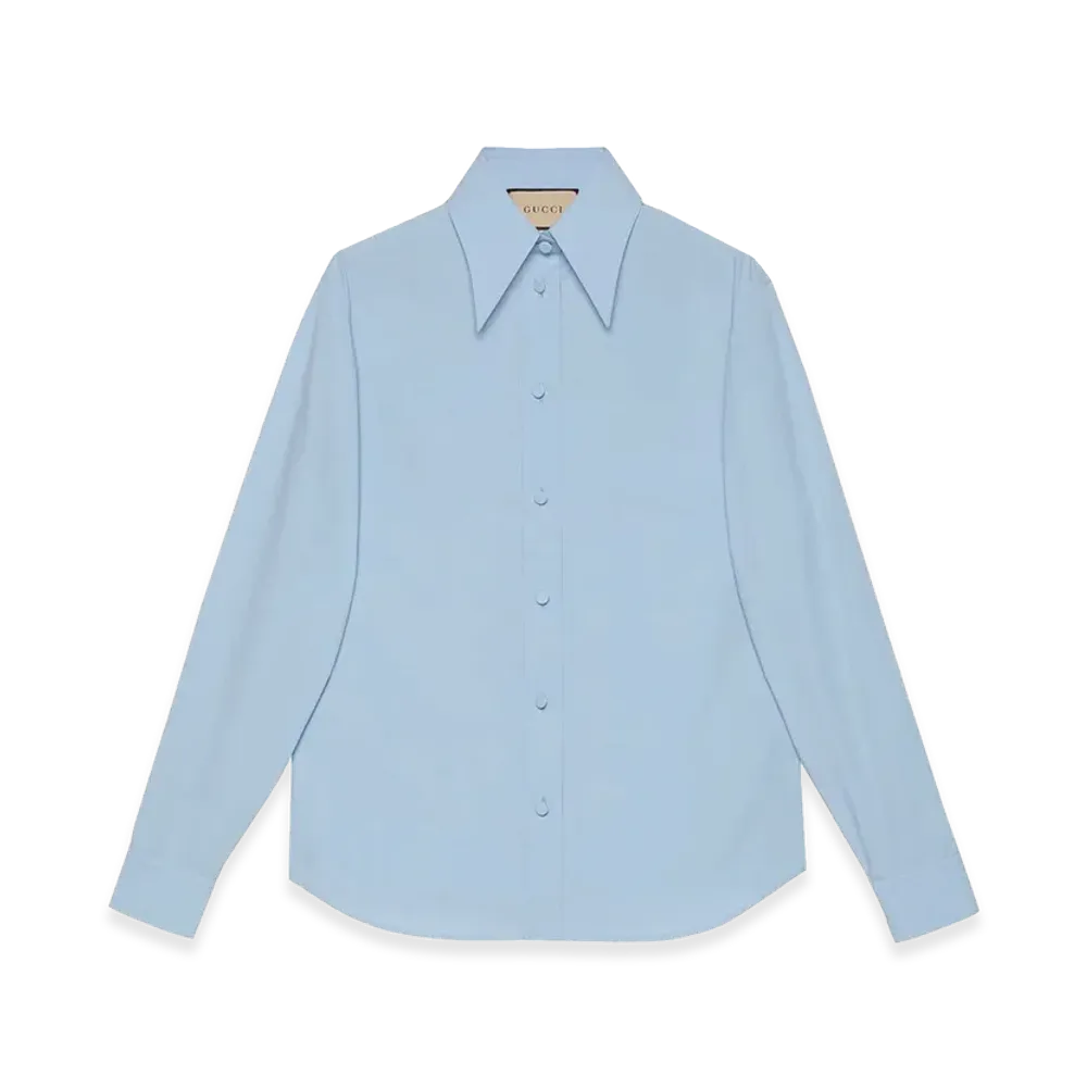 GUCCI Women's Shirts "Clear Blue"