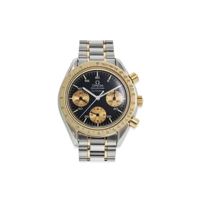 OMEGA Speedmaster Automatic "Stainless Steel/Black/Yellow Gold" 175.0033