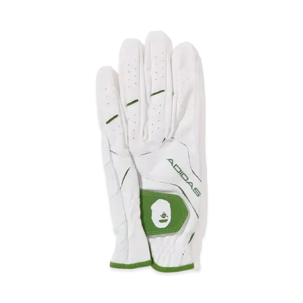 A BATHING APE x ADIDAS Golf Glove "Green"