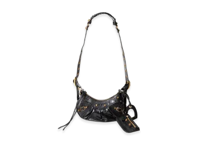 BALENCIAGA Le Cagole XS Shoulder Bag "Black"