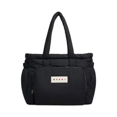 MARNI Puff E/W Tote Bag "Black"