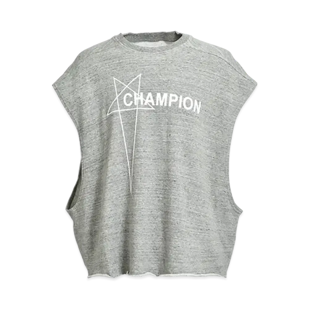 RICK OWENS x Champion Micro Tatlin T "Melange Gry"